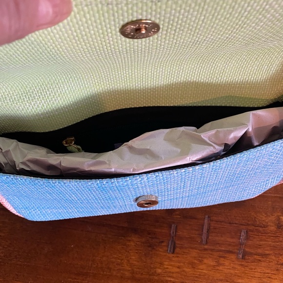 Studio 33 multi color purse with chain strap. - Picture 4 of 7